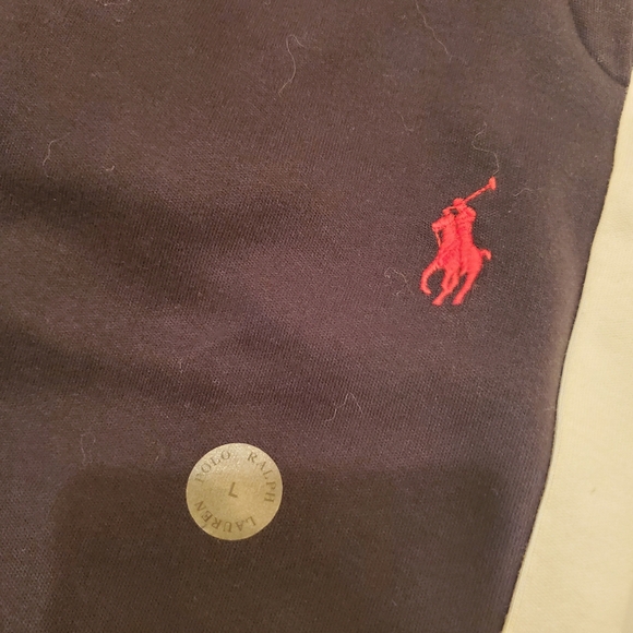 NWT Polo Ralph Lauren replen core black white active jogger pants men's L - Picture 2 of 16